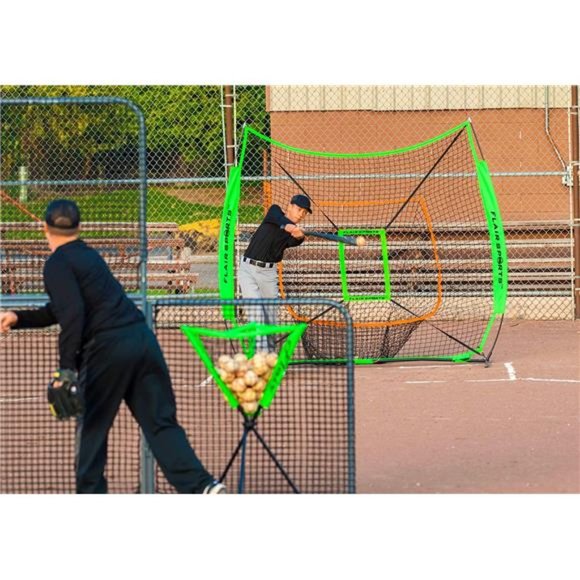 Baseball Net - Softball Net - 7 ft X 7 ft Practice Hitting & Pitching - Picture 6 of 7